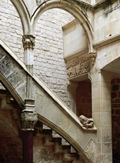Aiguamurcia Gallery: Spain. Catalonia. Monastery of Santes Creus. Royal Palace