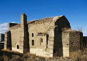 Lleida Collection: Spain. Catalonia. Province of Lleida. Templar castle of Gard