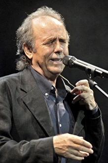 SPAIN. CATALONIA. Songwriter and singer Joan SPAIN. CATALONIA. Songwriter and singer Joan