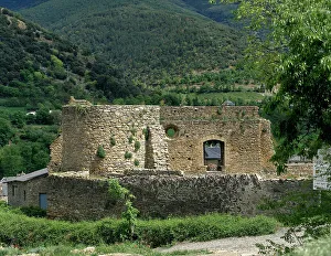 Defense Prints: Spain, Catalonia, Sort. Castell of the Counts of Pallars
