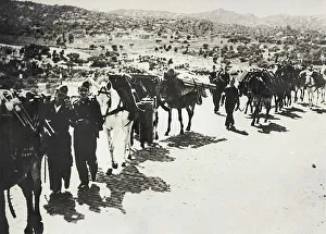 Zaragoza Prints: Spain. Civil War. Durruti Column going to Zaragoza