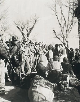 Aragonese Collection: Spain Civil War Evacuation Of Teruel December