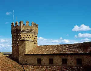 1475 Prints: Spain, Community of Madrid, Manzanares El Real Castle