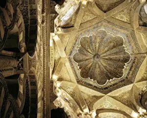 Andalusians Gallery: SPAIN. Cordoba. Mezquita (Mosque). Dome of the Mihrab