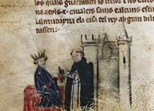 Dels Collection: Spain. Crown of Aragon. 13th c. Chronicle of