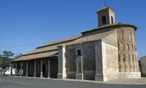 Spain. Cubillo de Uceda. Church of the Assumption of Our Lad