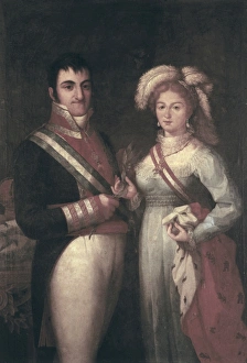 Amalia Gallery: SPAIN. Cᤩz. City Hall. Fernando VII of Spain