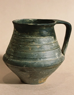 Spain. Early Iron Age (500-38 BC). Grey Ceramic jar. Cervera Spain. Early Iron Age (500-38 BC). Grey Ceramic jar. Cervera
