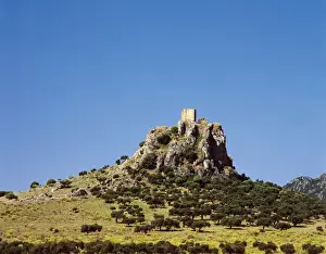 Spain. Extremadura. Almorchon. Castle. 15th century