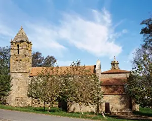 Spain. Finisterre. Church of Our Lady of Areas. Exterior