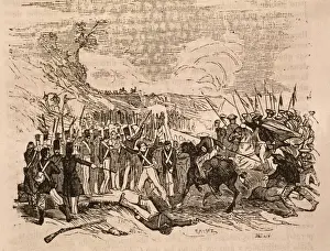 Cabrera Prints: Spain. First Carlist War (1837). Action won by