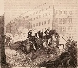 Cabrera Prints: Spain. First Carlist War. Action of Cabrera in