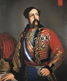 Spain. First Carlist War. Diego de LePortrait