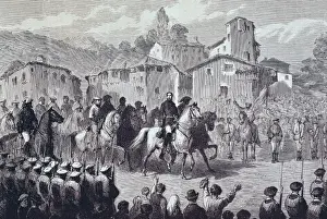 Pretender Prints: Spain. First Carlist War. Expedition of the pretender