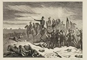 Luchana Prints: Spain. First Carlist War. Night of Luchana (December