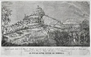 Assault Prints: Spain. First Carlist War. Second assault to Morella