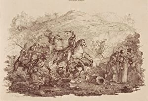 Romanticismo Collection: Spain. Firts Carlist War. Action of the Aralar