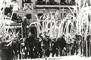 Spain. Francos dictatorship. The chief of State