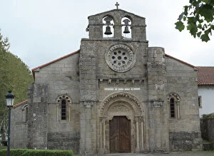 Galician Collection: Spain, Galicia, Cambre. Romanesque Church of Santa Maria