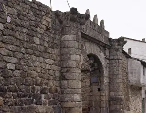 Spain. Galicia. Ribadavia. Entrance to the Jewish quarter