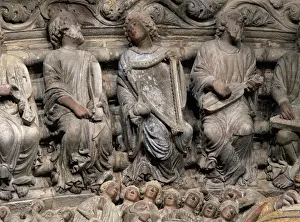 Spain. Galicia. Santiago de Compostela. Cathedral. The Porti