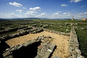 SPAIN. Garray. View of the Celtiberian-Roman