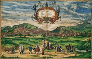 Andalusia Collection: Spain. Granada. Civitates Orbis Terrarum. 16th century