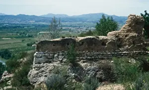 Spain. Iberian settlement of Castellet de Banyoles