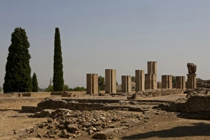 Cornelius Gallery: Spain. Italica. House of Exendra. Ruins. Domus roman. 2nd ce