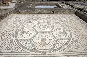 Spain. Italica. Roman city founded c. 206 BC. House of the P