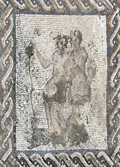 Spain. Italica. Roman city founded c. 206 BC. House of the P