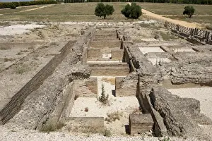 Africanus Prints: Spain. Italica. Roman city founded c. 206 BC. Thermae, Large