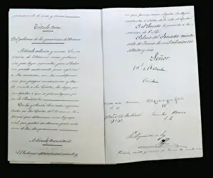 Constitutions Prints: Spain. Kingdom of Alfonso XII. Constitution of