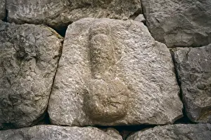 Prosperity Prints: SPAIN. L Escala. Emp&#x2ca9973. Roman city. Walls