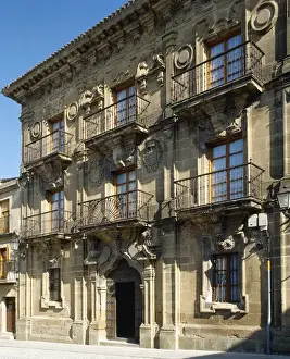 Nicolas Prints: Spain. La Rioja. Briones. Palacio de Marques de San Nicolas