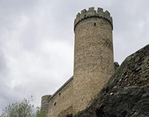 Alvaro Gallery: Spain. La Rioja. Cornago. Castle. Circular tower