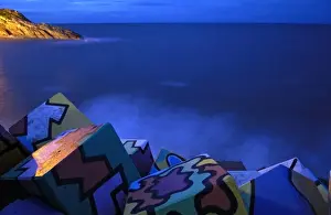 SPAIN. Llanes. Cubos de la memoria (The Cubes