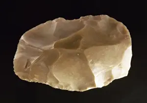 Paleolithic Prints: Spain. Lower Paleolithic. Cleaver flint