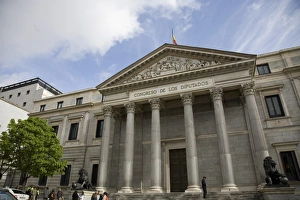 Deputies Gallery: SPAIN. Madrid. Congress of Deputies. Neoclassicism