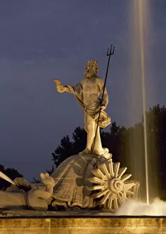 Neoclassic Collection: Spain. Madrid. The Neptune Fountain