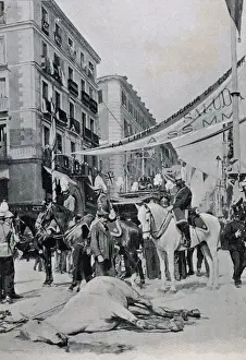 Attempt Prints: SPAIN. Madrid. Spain (1906). Assassination attempt