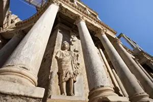 Extremaduran Prints: SPAIN. M鲩da. Roman Theatre. Replica of a Roman