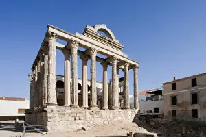 SPAIN. M鲩da. Temple of Diana in the Roman Forum