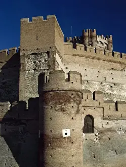 Spain. Medina del Campo. Castle of the La Mota