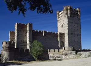 Spain. Medina del Campo. Castle of the La Mota