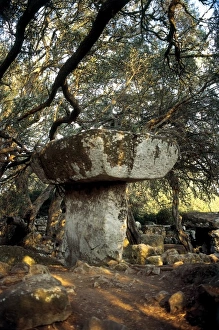 SPAIN. MENORCA. Llafuda Tower, taula (table) SPAIN. MENORCA. Llafuda Tower, taula (table)