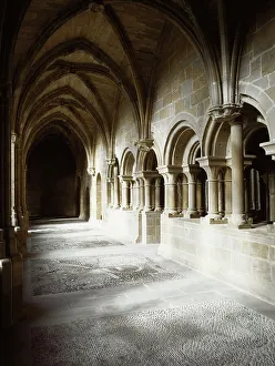 Garcia Prints: Spain, Navarre, Carcastillo. La Oliva Monastery