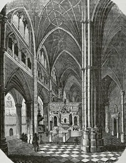 Vaults Prints: Spain, Palencia. Cathedral of San Antolin