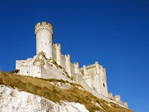 Spain. Penafiel. Castle
