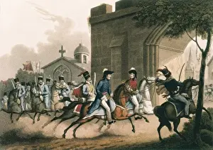 Spain. Peninsular War (1808-1814). Entrance of